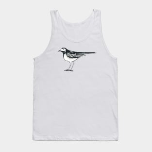 Pied Wagtail of Wagtown Tank Top